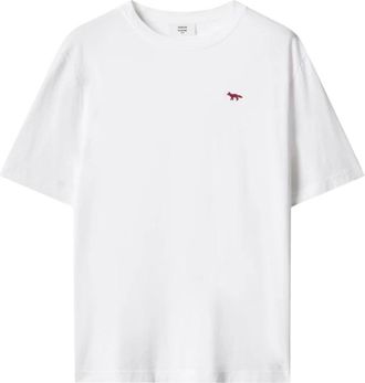 Maison Kitsun&eacute; Hombre, Camisetas, Blanco, Talla: XL