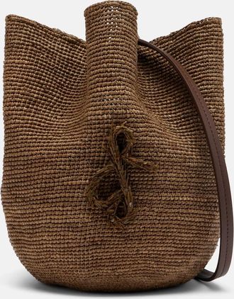 Ruslan Baginskiy HatBag raffia shoulder bag
