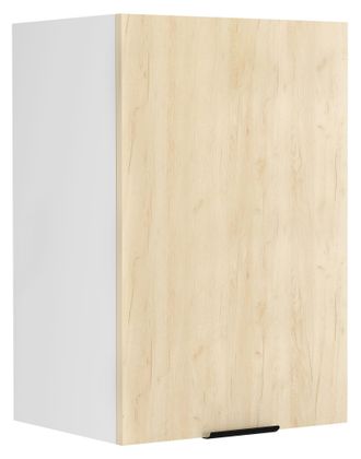 ebuy24 Armadio Da Cucina Vcm Appeso Dimensioni Ca. A. 60 X L. 40 X T. 31 Cm Armadio Appeso Con Due Scomparti Mobili Cucina - Fasola (bianco / Rovere Miele)
