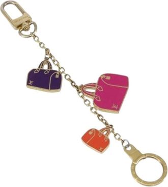 Louis Vuitton Pre-owned Accessories, female, Multicolor, Size: ONE SIZE Pre-owned Metal Key-holders