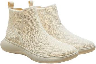 Vivaia Round-Toe Slip-On Sneaker Boots in Cream Jagged at Nordstrom, Size 9.5