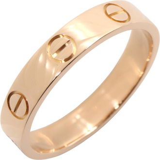 Cartier Gold Pink Gold (18K) Band Ring (Pre-Owned)