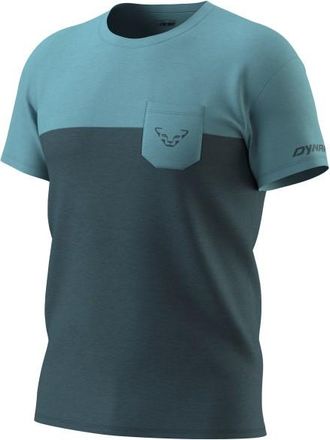 Dynafit Transalper Pocket S/S Tee Laufshirt f&uuml;r Herren | blau