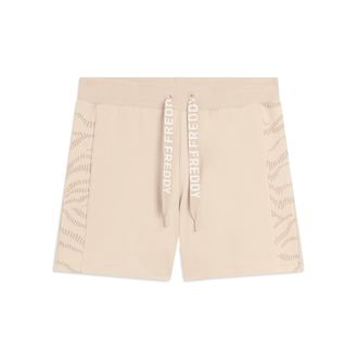 Freddy Pantaloni Shorts con Motivo Grafico e Logo FREDDY