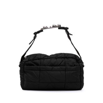 Prada Gestikte Nylon Schoudertas