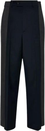 Maison Margiela Straight Broeken - Heren - Straight fit broeken - Blauw - L - Broeken