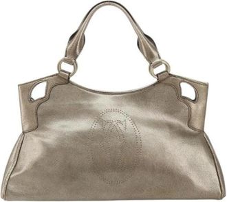 Cartier Pre-owned Handbag - Dames - Vintage Handtas - Geel - ONE Size - Leer - Vintage