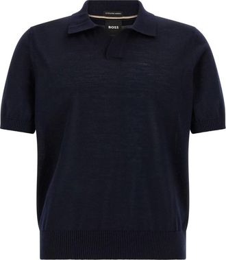 HUGO BOSS Hombre, Jerseys, Azul, Talla: S