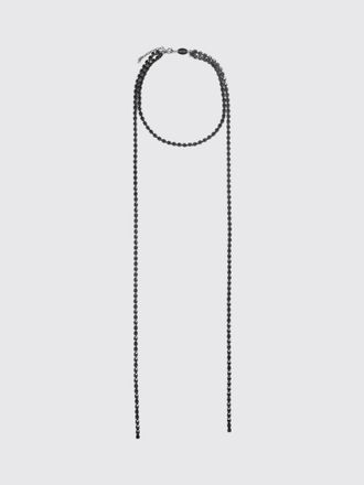 Dsquared2 Collana in ottone con cristalli