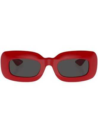 Oliver Peoples 1966C rectangle-frame sunglasses - Red