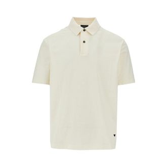 Emporio Armani Cotton jersey polo shirt Man S