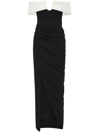 Rachel Gilbert Aven avondjurk - Zwart