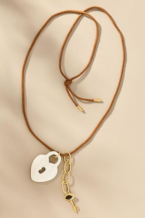 Chan Luu Padlock Charm Necklace