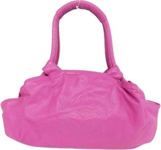 Loewe Pre-owned Handbags, female, Pink, Size: ONE SIZE Pre-owned Handbag