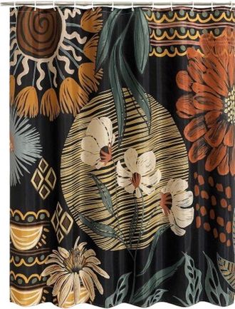 OEM Cortina De Ducha - Cortina De Ducha Bohemia - Cortina De Ducha Antimoho - Poli&eacute;ster Lavable - 180 X 200 Cm