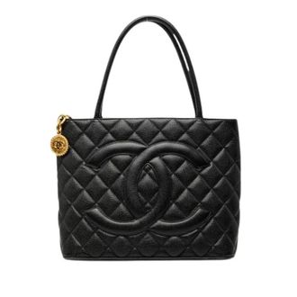 Chanel Pre-owned Medallion Tote Bag - Pre-owned - Mujer - Negro - ONE SIZE