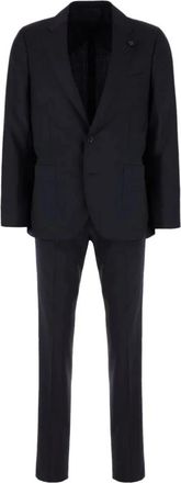 Lardini Iconic Drop 7 Pak - Heren - Business pakken - Blauw - 3XL - Kostuums
