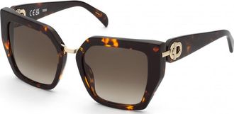 Tous Womens STOC43 54 02BP Sunglasses - Brown - One Size