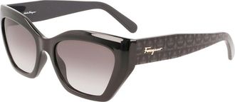 Ferragamo Ferragamo Womens Gancini 54mm Sunglasses