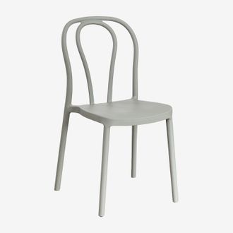 Sklum Sklum - Pack De 4 Sillas De Comedor Apilables En Polipropileno Mizzi