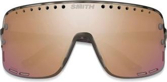 Smith Ultralite 145mm Sunglasses in Salt Haze /Rose Gold Mirror at Nordstrom