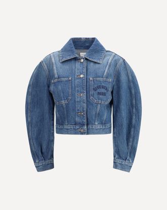 Givenchy Denim crop Jacket Female 36
