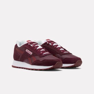 Reebok Classic Sneaker REEBOK CLASSIC REEBOK GLIDE, Damen, Gr. 37,5, schwarzcherry, schwarzcherry, classicburgundy, Leder, Synthetik, Schuhe Sneaker