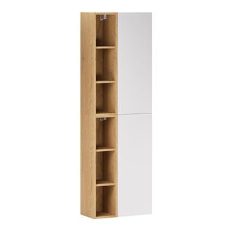 Petits Meubles Columna mural para hornacina mate paneles laminados blanco
