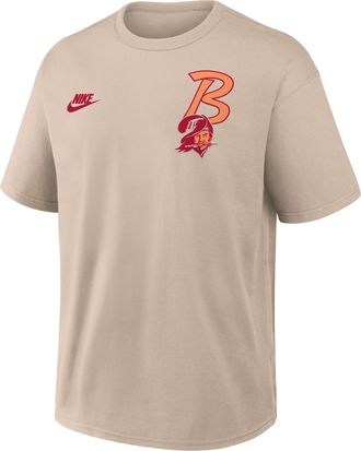 Nike Tampa Bay Buccaneers Rewind Max90 Nike Mens NFL T-Shirt in Brown | 04T605Y9YV-BUN