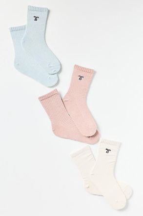 LEMON Cozy Bow Icon Socks, Set of 3