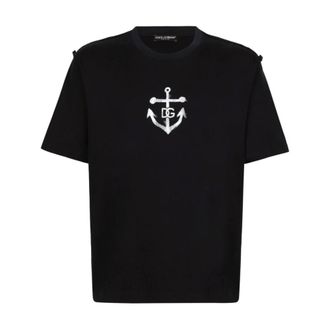 Dolce & Gabbana T-Shirt - male - Dolce & Gabbana - T-Shirts - Blue - S - Tops