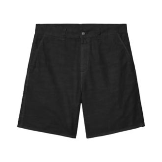 Carhartt Work in Progress Carhartt Wip, Casual Shorts, male, Black, Size: XS Walter Single Knee Short