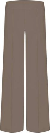 Cambio Stijlvolle Broek 6052 0222-19 AVA - Dames - Wijde Broeken - Beige - M - Broeken