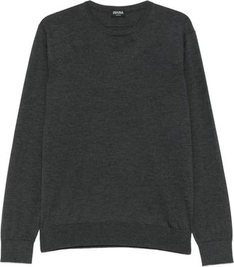 Ermenegildo Zegna crew-neck sweater - Grey