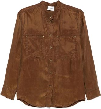 Isabel Marant Camicia Zetta - Marrone