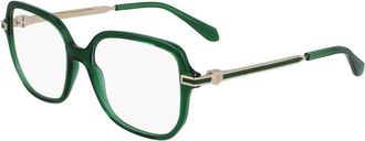 Ferragamo SF3012 317 Transpatent Green 53mm