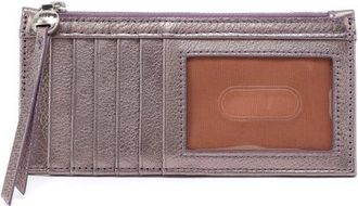 Hobo Carte Leather Wallet in Pewter Spur at Nordstrom