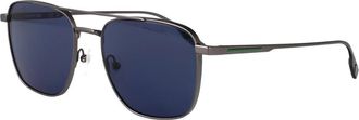 Lacoste Stijlvolle zonnebril met L261S ontwerp - Heren - Zonnebrillen - Grijs - 55 MM - Accessoires