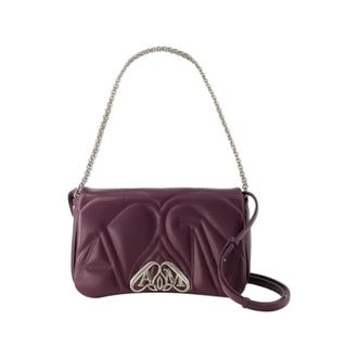 Alexander McQueen Alexander McQueen, Shoulder Bags, female, Purple, Size: ONE SIZE Fabric shoulder-bags