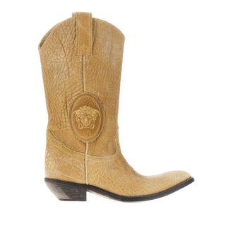 Versace Houston leather boots Woman 36