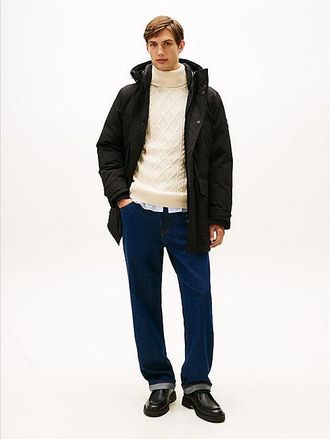 Tommy Hilfiger Rockie parka met dons, capuchon en logo-patch