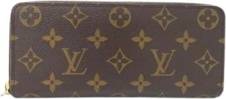 Louis Vuitton Pre-owned Wallets, male, Brown, Size: ONE SIZE Pre-owned Monogram Long Wallet