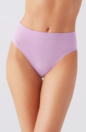 Wacoal B-Smooth High Cut Briefs in Lavender Sage at Nordstrom, Size 3X-Large