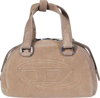 Diesel Dome Suede Crossbody Bag