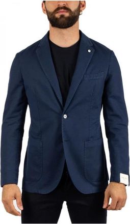 L.B.M. 1911 Jassen - Heren - Blazers - Blauw - 2XL - Jassen