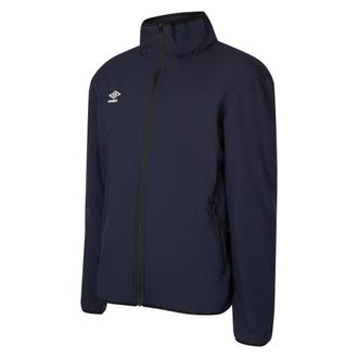 Umbro Boys Childrens/Kids Club Essential Bonded Jacket (Dark Navy/White) - Multicolour - Size 11-12Y