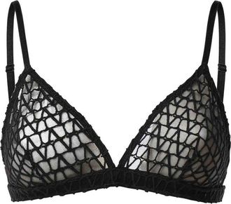 Valentino Garavani Logato Bralette Top