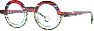 Theo Eyewear Occhiali tondi - Blu