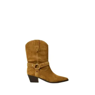 Twinset Frye Cow Boot - female - Twinset - Cowboy & Biker Boots - Brown - 6 UK - Shoes