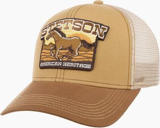 Stetson Mens Stetson Baseball Cap - Mustang Brown Beige